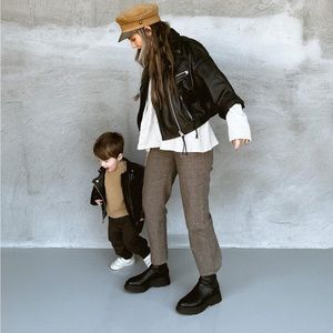 12th Tribe x the Salty Blonde Bishop Pant in plaid